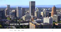 Desktop Screenshot of justinbaxter.com