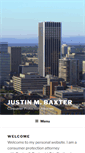 Mobile Screenshot of justinbaxter.com
